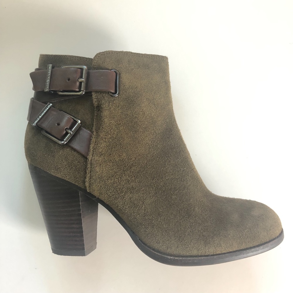 NEW! Gianni Binni khaki suede bootie